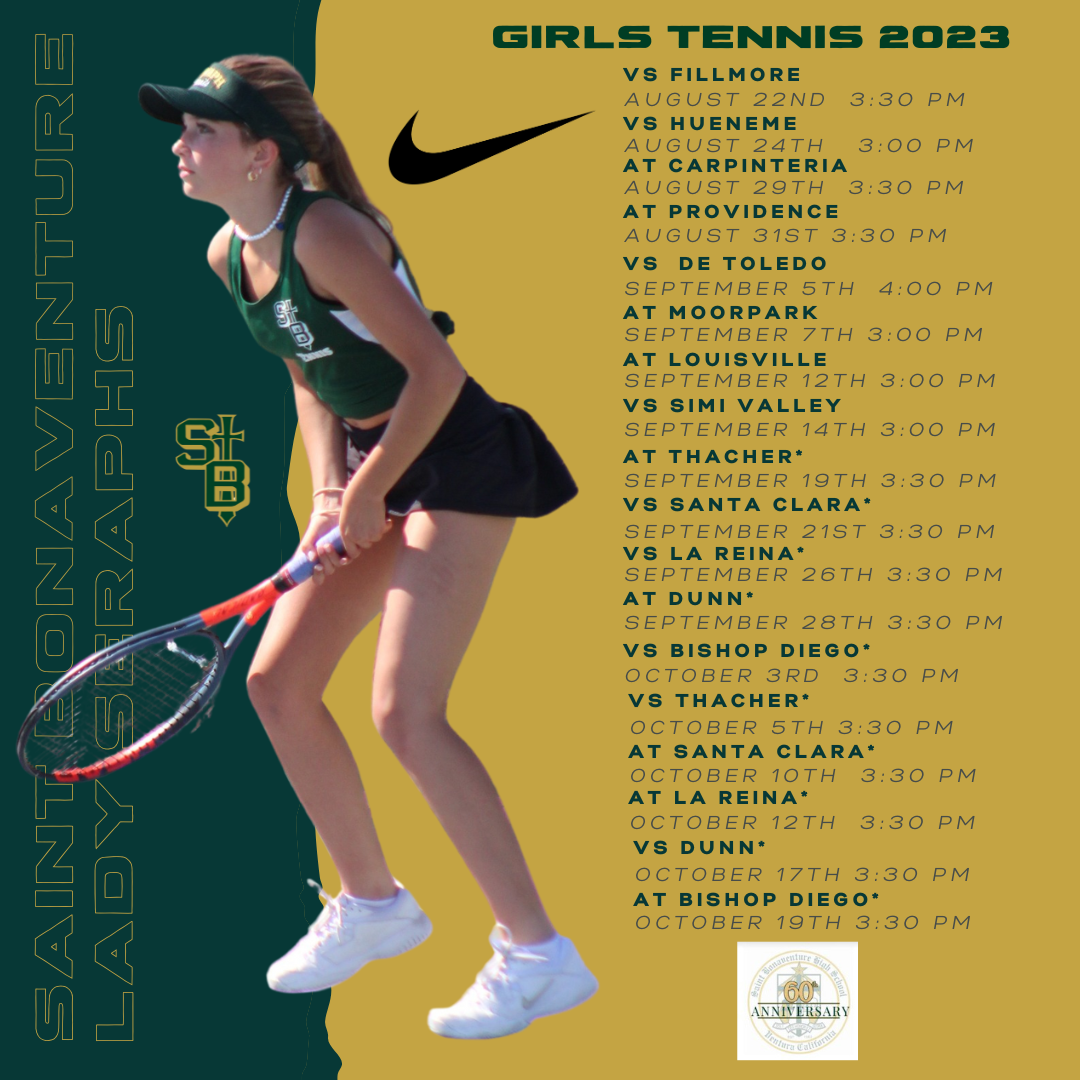 Fall Athletic Schedules St. Bonaventure Catholic High School